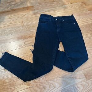 Women’s Express Dark Wash Skinny Jeans